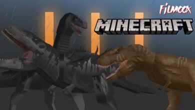 ماين كرافت مود Jurassic World Dominion
