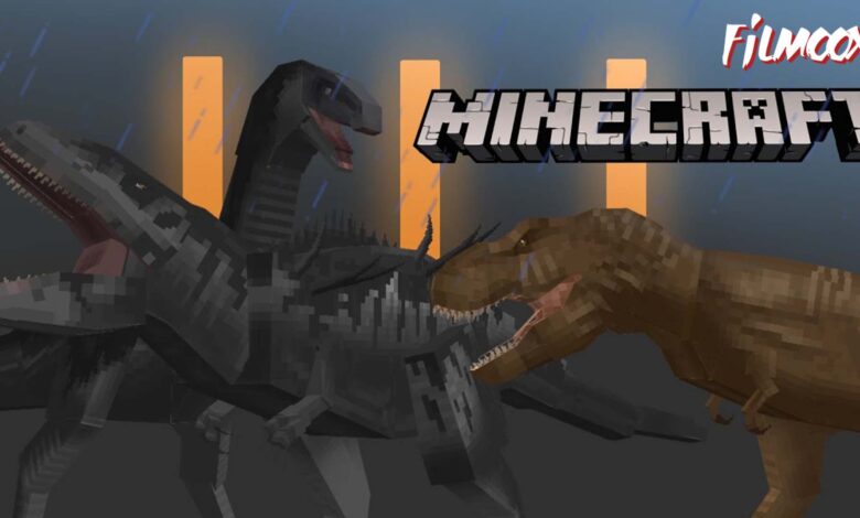 ماين كرافت مود Jurassic World Dominion