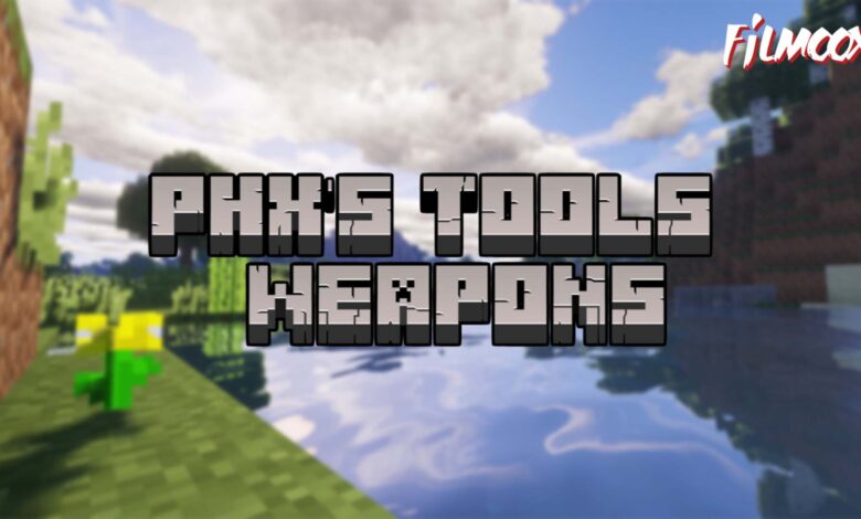 ماين كرافت مود PHX's Tools & Weapons