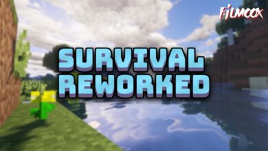 ماين كرافت مود Survival Reworked