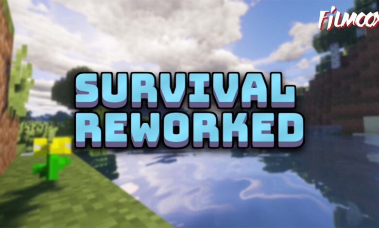 ماين كرافت مود Survival Reworked