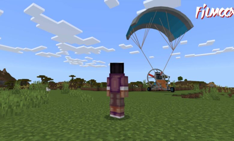 ماين كرافت مود Powered Parachutes