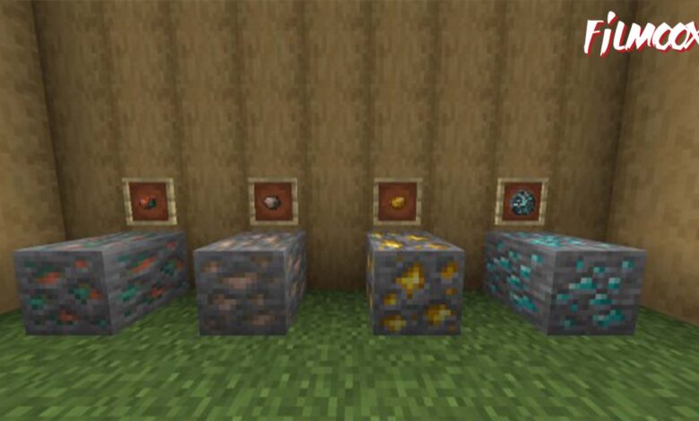 ماين كرافت مود X-TRA ORES DROP