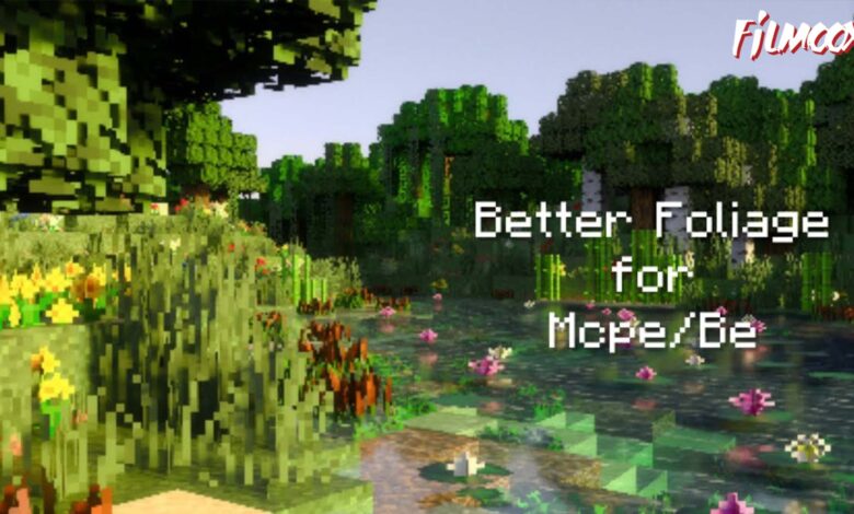 ماين كرافت مود Better Foliage