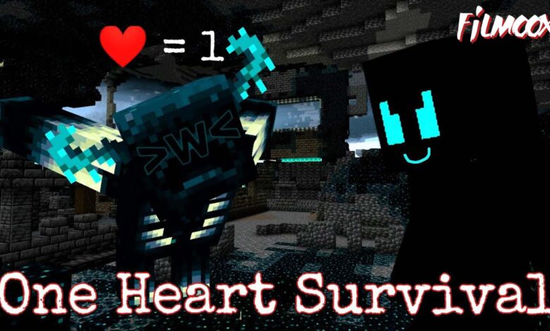 ماين كرافت مود One Heart Survival