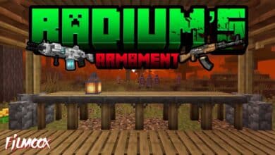 ماين كرافت مود Radium's Armament