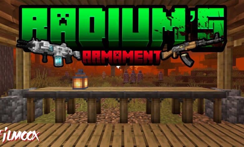 ماين كرافت مود Radium's Armament