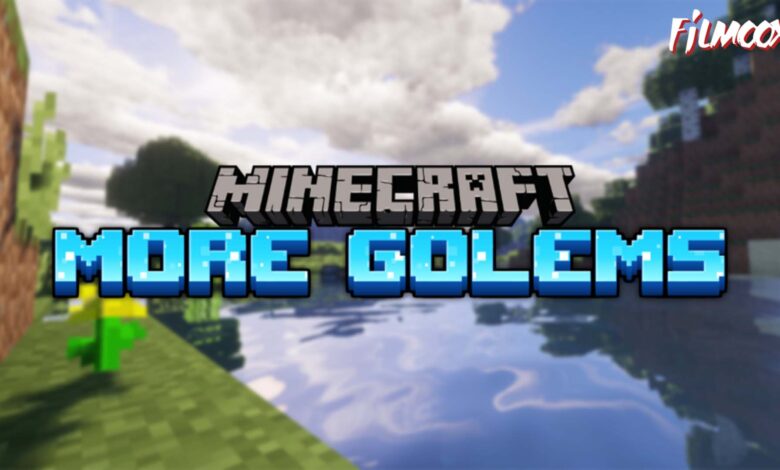 ماين كرافت مود more golems