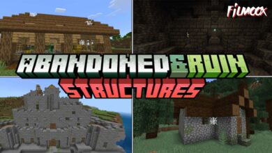 ماين كرافت مود Abandoned & Ruin Structures