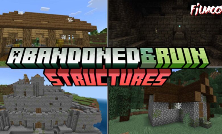 ماين كرافت مود Abandoned & Ruin Structures