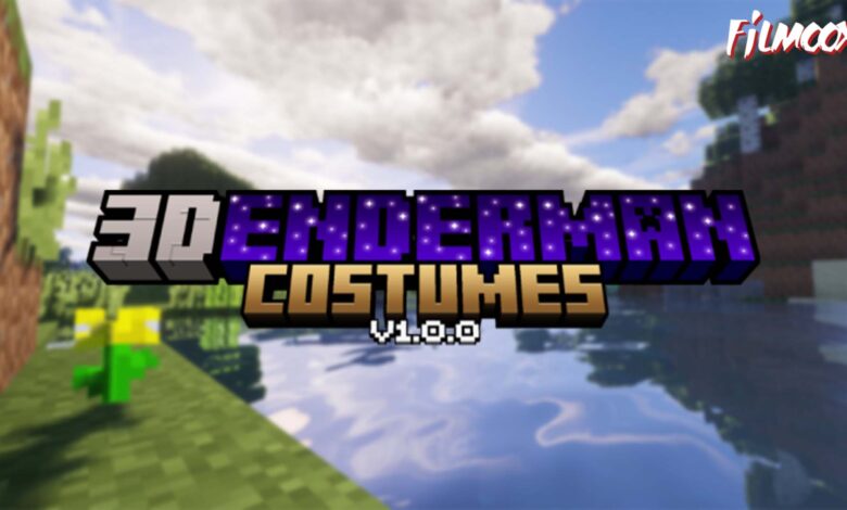ماين كرافت مود 3D Enderman Costumes