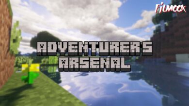 ماين كرافت مود Adventurers Arsenal