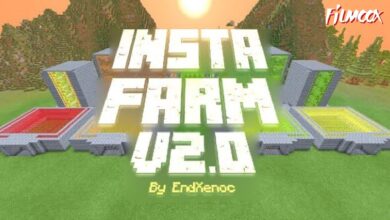 ماين كرافت مود Insta Farms