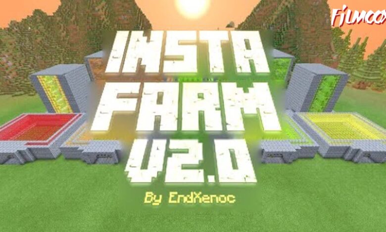ماين كرافت مود Insta Farms