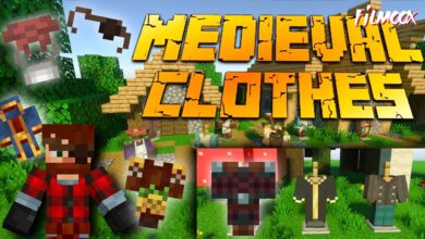 ماين كرافت مود Medieval Clothes 