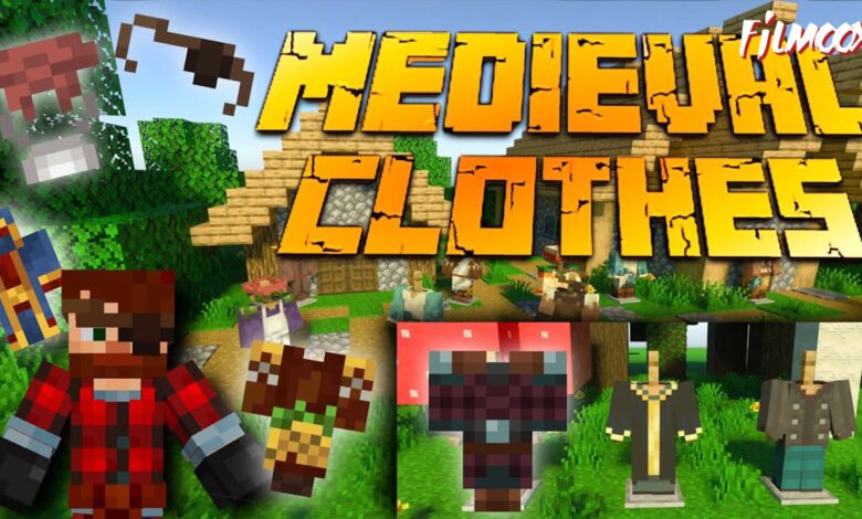 ماين كرافت مود Medieval Clothes