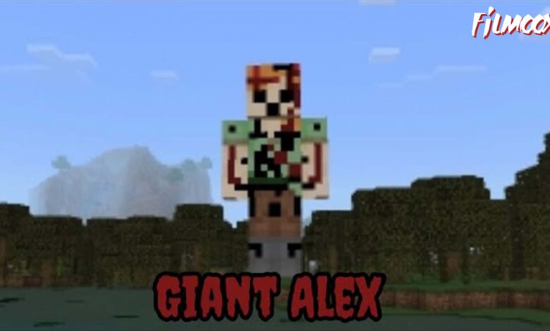 ماين كرافت مود Giant Alex