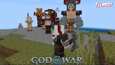 ماين كرافت مود God of War Ragnarök