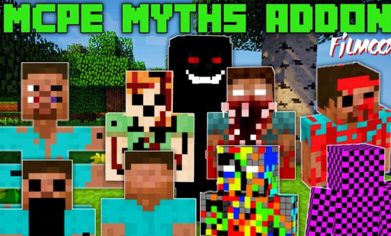 ماين كرافت مود MCPE Myths
