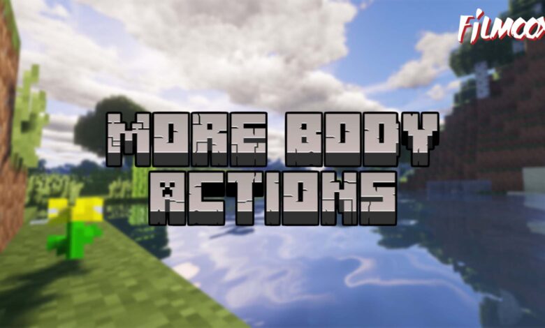 ماين كرافت مود More Body Actions