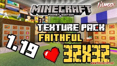 ماين كرافت مود Faithful 32x