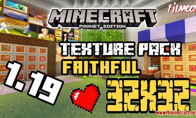 ماين كرافت مود Faithful 32x