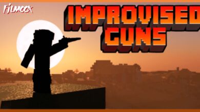 ماين كرافت مود Improvised Guns