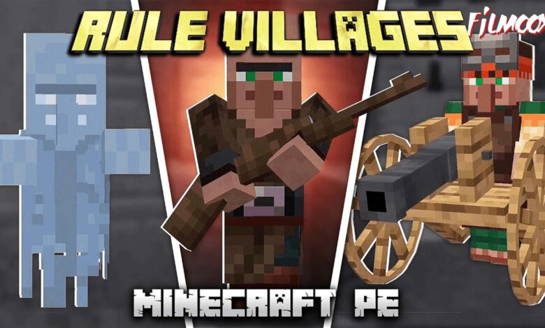 ماين كرافت مود Rule Villages