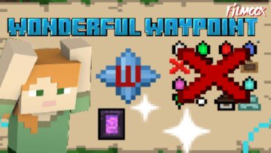 ماين كرافت مود Wonderful Waypoint