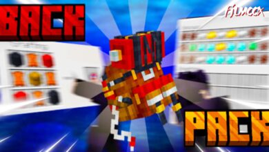 ماين كرافت مود Backpack