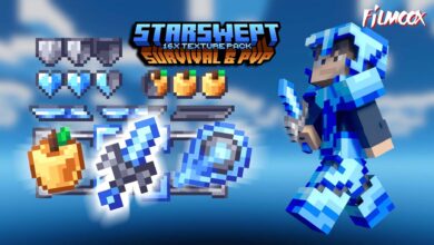 ماين كرافت مود StarSwept 16x