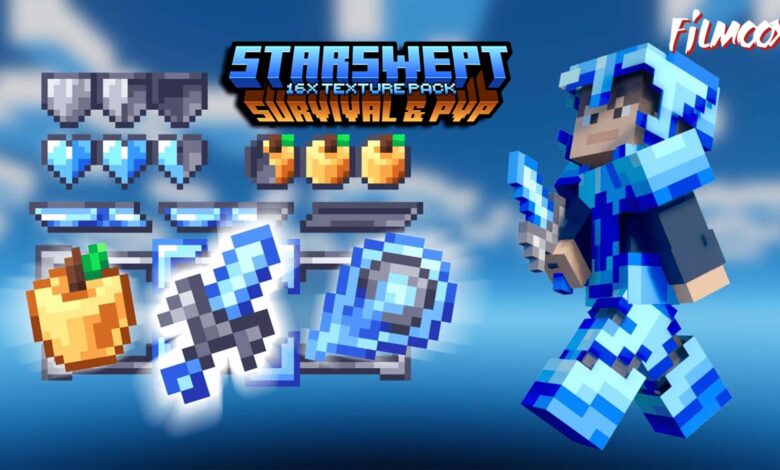 ماين كرافت مود StarSwept 16x