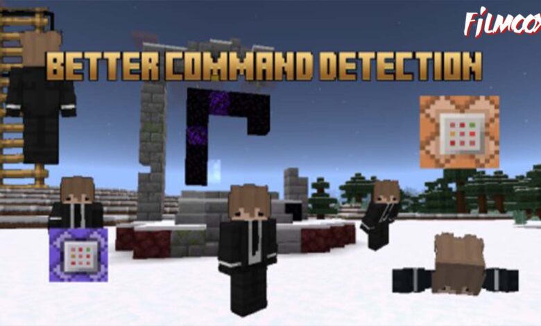 ماين كرافت مود Better Command Detection