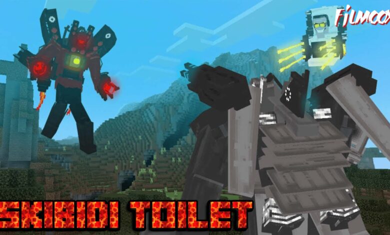 ماين كرافت مود Skibidi Toilet