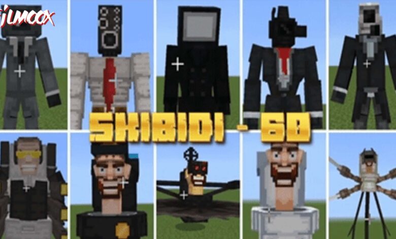 ماين كرافت مود Skibidi Toilet 62