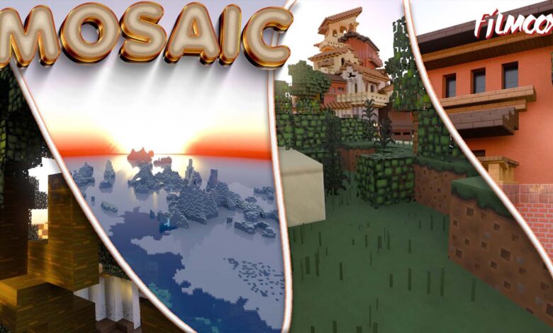 ماين كرافت مود Mosaic RTX