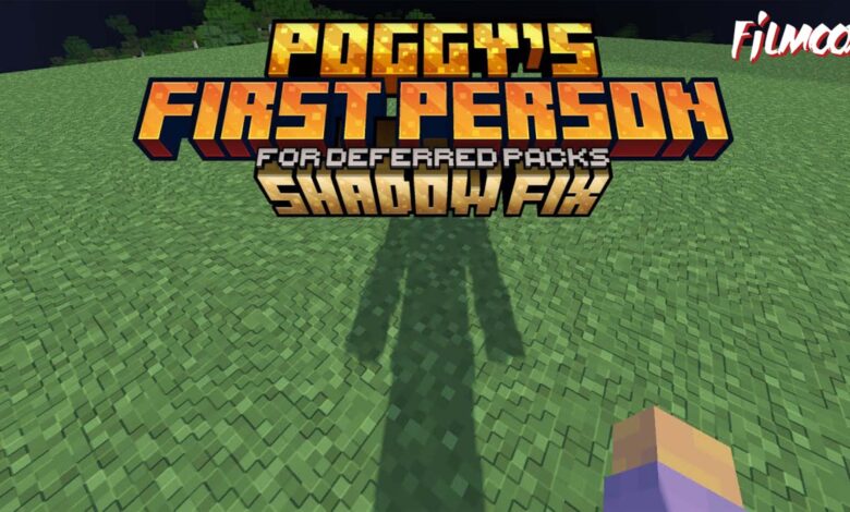 ماين كرافت مود Poggy’s First Person Shadow