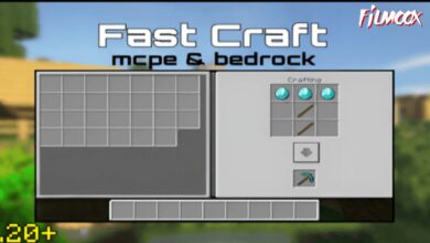 ماين كرافت مود Fast Craft