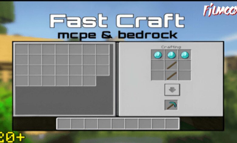 ماين كرافت مود Fast Craft