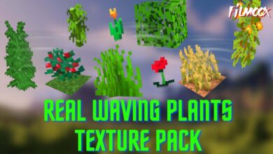 Real Waving Plants
