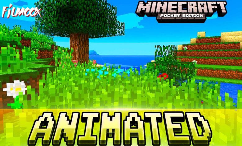 ماين كرافت مود Just Animated Grass