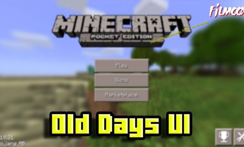 ماين كرافت مود VDX: Old Days UI