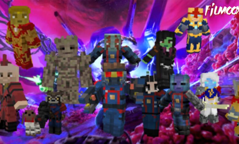 ماين كرافت مود Guardians of the Galaxy