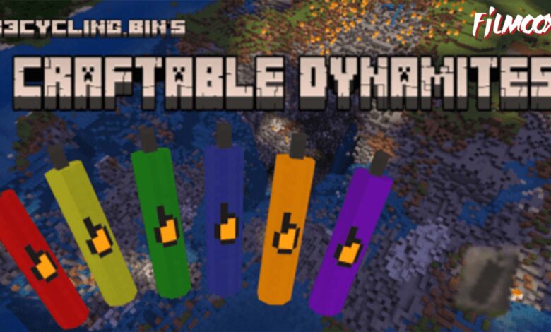 ماين كرافت مود TNT Dynamite