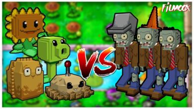 ماين كرافت مود SERPVZ Plants vs Zombies