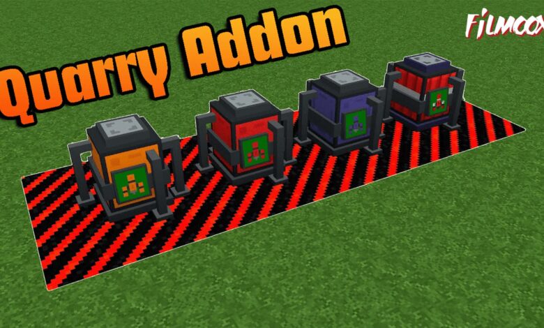 ماين كرافت مود Quarry