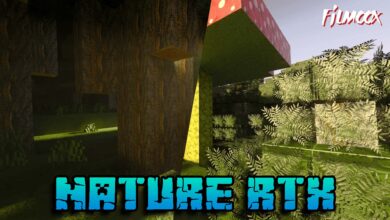 ماين كرافت مود Nature RTX