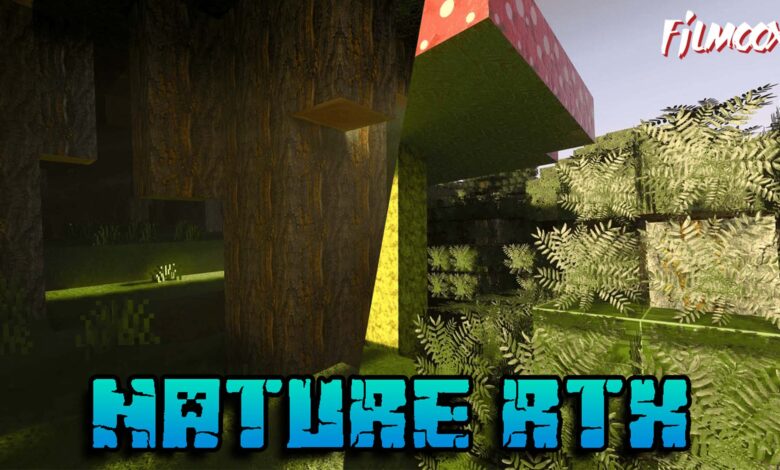ماين كرافت مود Nature RTX