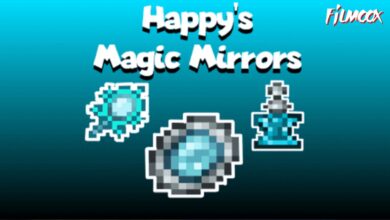 ماين كرافت مود Happy’s Magic Mirrors