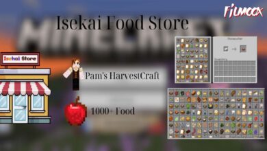 ماين كرافت مود Pam’s HarvestCraft